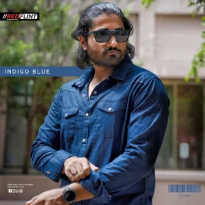 Indigo Blue Shirt