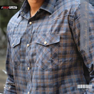 Blue Plaid Shirt